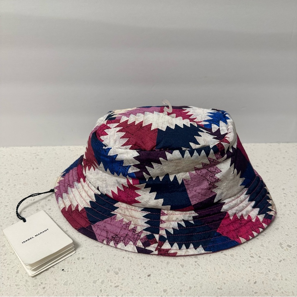 Isabel Marant Reversible Bucket Hat Quilted NWT